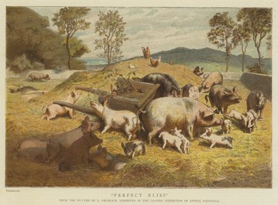 Perfect Bliss (chromolitho) av Lorens Frolich